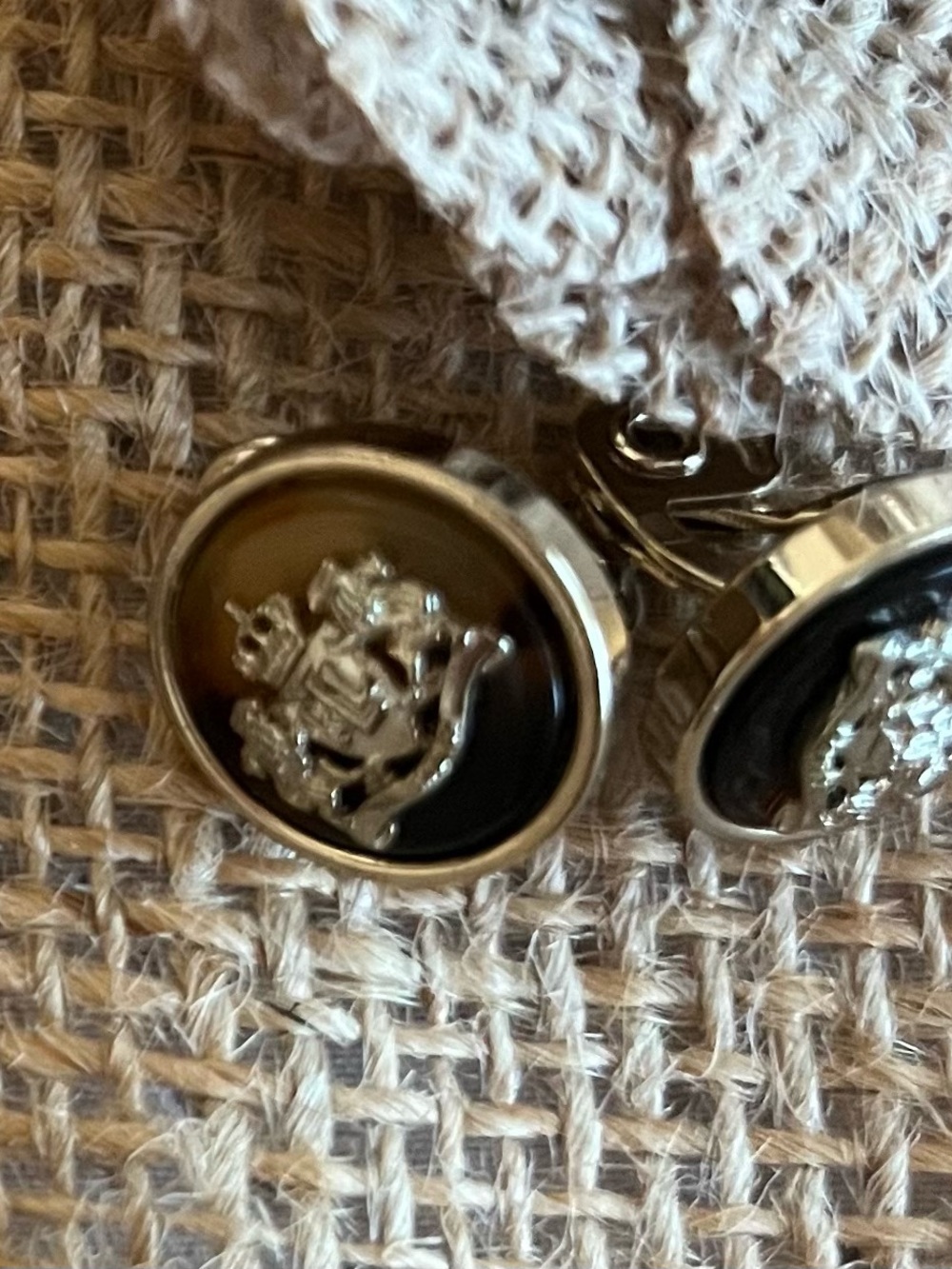 NWOT Lauren Ralph Lauren 
Crest Earrings